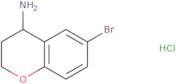 6-Bromo-3,4-dihydro-2H-1-benzopyran-4-amine hydrochloride