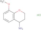 8-Methoxy-3,4-dihydro-2H-1-benzopyran-4-amine hydrochloride