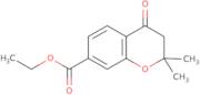 Ethyl 2,2-Dimethyl-4-oxochroman-7-carboxylate