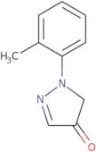 1-(2-Methylphenyl)-4,5-dihydro-1H-pyrazol-4-one