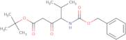 tert-Butyl (S)-4-(cbz-amino)-5-methyl-3-oxohexanoate