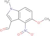 5-Methoxy-1-methyl-4-nitroindole-3-carboxaldehyde