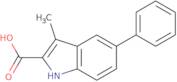 3-Methyl-5-phenyl-1H-indole-2-carboxylic acid