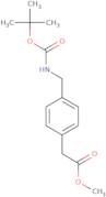 Methyl 2-[4-(([(tert-butoxy)carbonyl]amino)methyl)phenyl]acetate