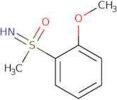 S-​(2-​Methoxyphenyl)​-​S-​methyl-sulfoximine