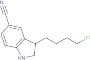 3-(4-Chlorobutyl)indoline-5-carbonitrile