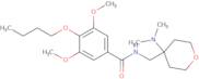 4-Butoxy-N-{[4-(dimethylamino)oxan-4-yl]methyl}-3,5-dimethoxybenzamide