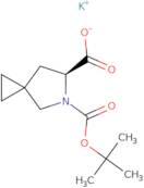 (6S)-5-Azaspiro[2.4]heptane-5,6-dicarboxylic acid 5-(1,1-dimethylethyl) ester potassium salt