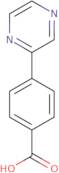 4-(Pyrazin-2-yl)benzoic acid