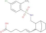 (Z)-6-[(2R,3S)-3-[[(4-Chloro-2-methylphenyl)sulfonylamino]methyl]-2-bicyclo[2.2.2]octanyl]hex-5-en…