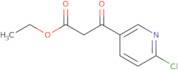 Ethyl 3-(6-chloropyridin-3-yl)-3-oxopropanoate