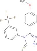 5-(4-Methoxyphenyl)-4-[3-(trifluoromethyl)phenyl]-4H-1,2,4-triazole-3-thiol