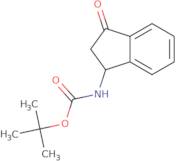 tert-Butyl N-(3-oxo-2,3-dihydro-1H-inden-1-yl)carbamate