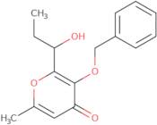 3-(Benzyloxy)-2-(1-hydroxypropyl)-6-methyl-4H-pyran-4-one