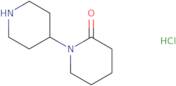 1-(Piperidin-4-yl)piperidin-2-one hydrochloride