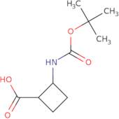 2-((tert-Butoxycarbonyl)amino)cyclobutanecarboxylic acid