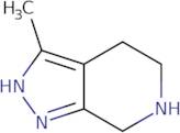 3-Methyl-1H,4H,5H,6H,7H-pyrazolo[3,4-c]pyridine