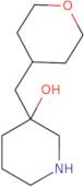 3-[(Oxan-4-yl)methyl]piperidin-3-ol