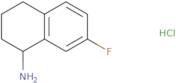 (1R)-7-Fluoro-1,2,3,4-tetrahydronaphthalen-1-amine hydrochloride