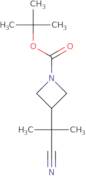 tert-Butyl 3-(2-cyanopropan-2-yl)azetidine-1-carboxylate