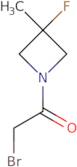 2-Bromo-1-(3-fluoro-3-methyl-azetidin-1-yl)ethanone