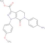 6-(4-Aminophenyl)-4,5,6,7-tetrahydro-1-(4-methoxyphenyl)-7-oxo-1H-pyrazolo[3,4-c]pyridine-3-carboxylic acid methyl ester