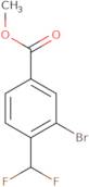 Methyl 3-bromo-4-(difluoromethyl)benzoate