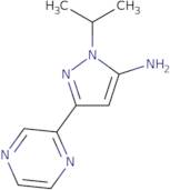 1-Isopropyl-3-(pyrazin-2-yl)-1H-pyrazol-5-amine