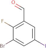 3-Bromo-2-fluoro-5-iodobenzaldehyde