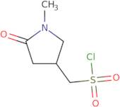 (1-Methyl-5-oxopyrrolidin-3-yl)methanesulfonyl chloride