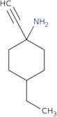 4-Ethyl-1-ethynylcyclohexan-1-amine