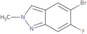 5-Bromo-6-fluoro-2-methyl-2H-indazole