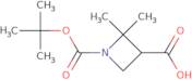 2,2-Dimethyl-1-[(2-methylpropan-2-yl)oxycarbonyl]azetidine-3-carboxylic acid