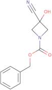 Benzyl 3-cyano-3-hydroxyazetidine-1-carboxylate