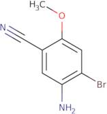 5-Amino-4-bromo-2-methoxybenzonitrile