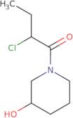 2-Chloro-1-(3-hydroxypiperidin-1-yl)butan-1-one