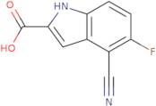 4-Cyano-5-fluoro-1H-indole-2-carboxylic acid