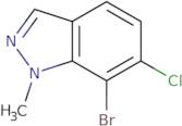 7-Bromo-6-chloro-1-methyl-indazole