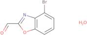 4-Bromo-benzooxazole-2-carbaldehydehydrate