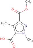 3-(Methoxycarbonyl)-1,4-dimethyl-1H-pyrazole-5-carboxylic acid