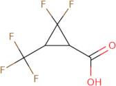 2,2-Difluoro-3-(trifluoromethyl)cyclopropane-1-carboxylic acid