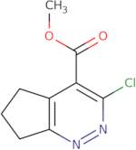 Methyl 3-chloro-5H,6H,7H-cyclopenta[C]pyridazine-4-carboxylate