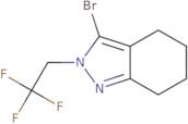 3-Bromo-2-(2,2,2-trifluoroethyl)-4,5,6,7-tetrahydro-2H-indazole