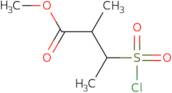 Methyl 3-(chlorosulfonyl)-2-methylbutanoate