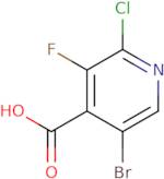 5-Bromo-2-chloro-3-fluoropyridine-4-carboxylic acid