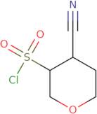 4-Cyanooxane-3-sulfonyl chloride