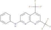 N-Phenyl-5,7-bis(trifluoromethyl)[1,8]naphthyridin-2-amine