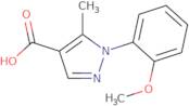 1-(2-Methoxyphenyl)-5-methyl-1H-pyrazole-4-carboxylic acid