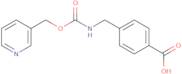 4-((((pyridin-3-ylmethoxy)carbonyl)amino)methyl)benzoic acid