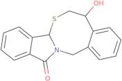 5-Hydroxy-5,14-dihydro-6H-isoindolo[2,1-b][4,2]benzothiazocin-12(7aH)-one